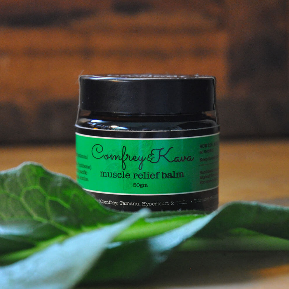 Comfrey & Kava Muscle Relief Balm